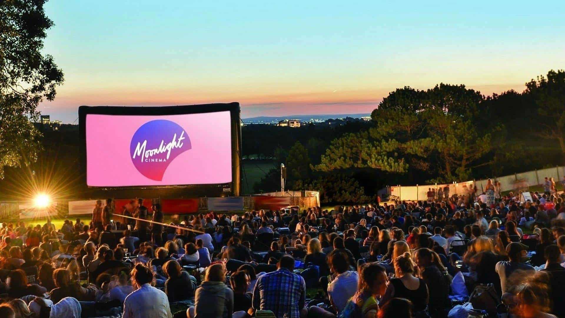 Enjoy movies under the stars at the Moonlight Cinema