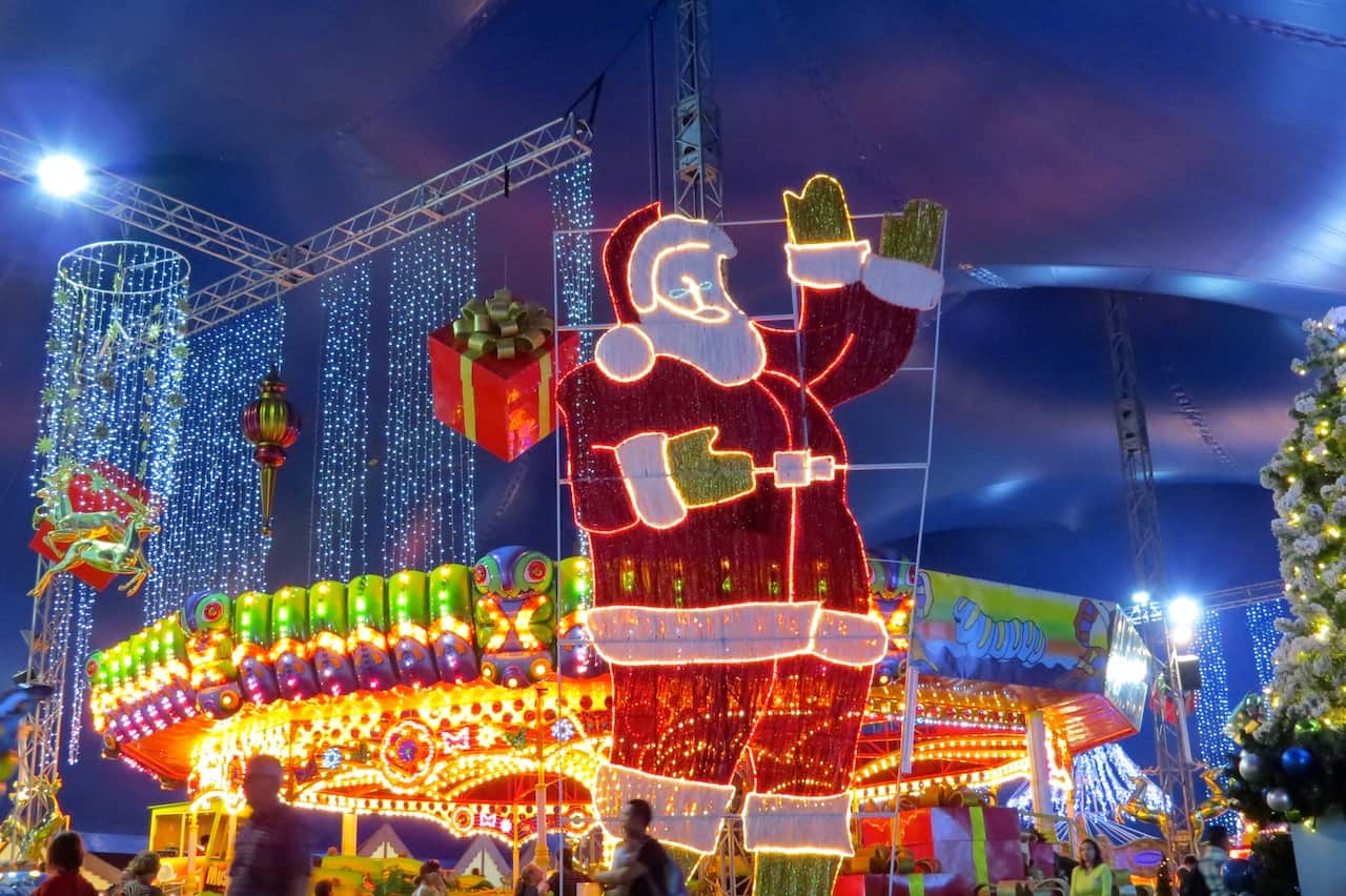 Experience the magic of Christmas at Santa's Magical Kingdom