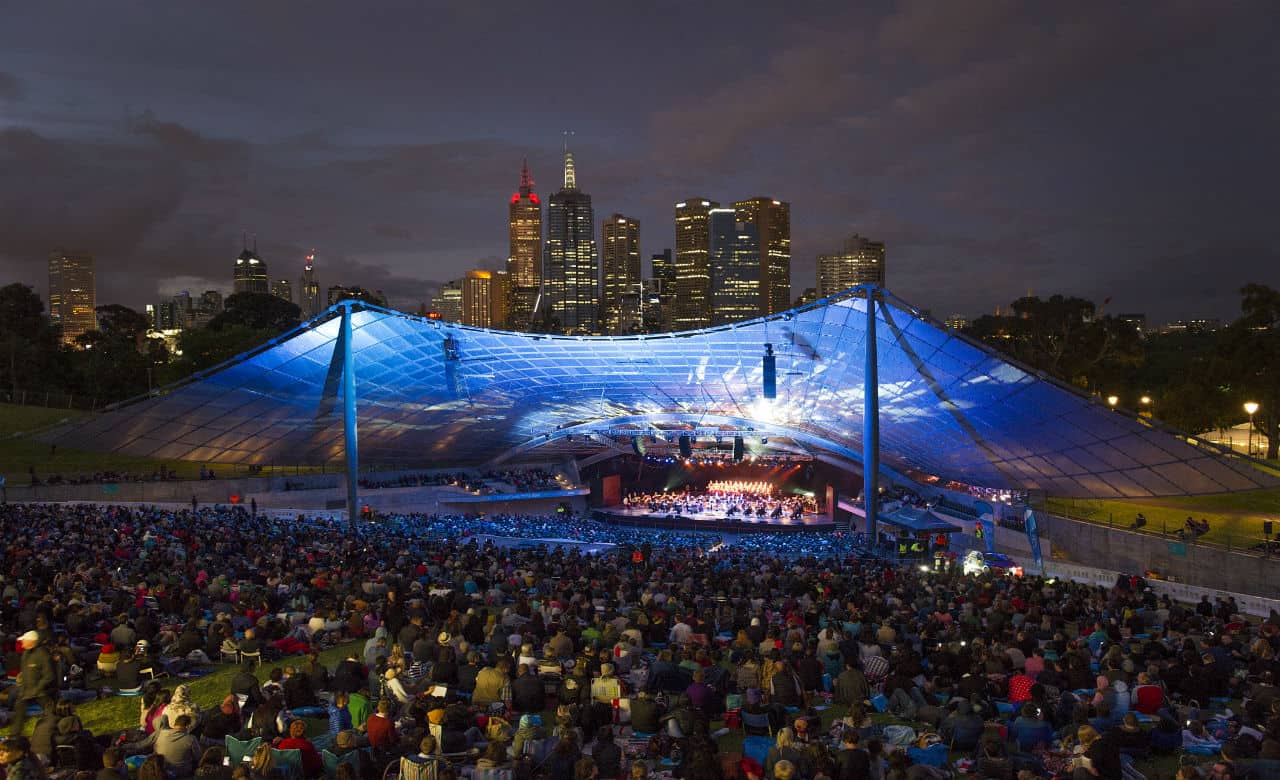 Let your hair down at the Sidney Myer Free Concert